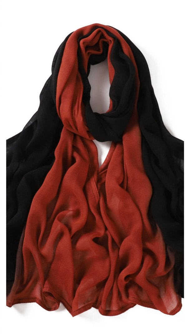 Ombre Modal Hijab - Maxi