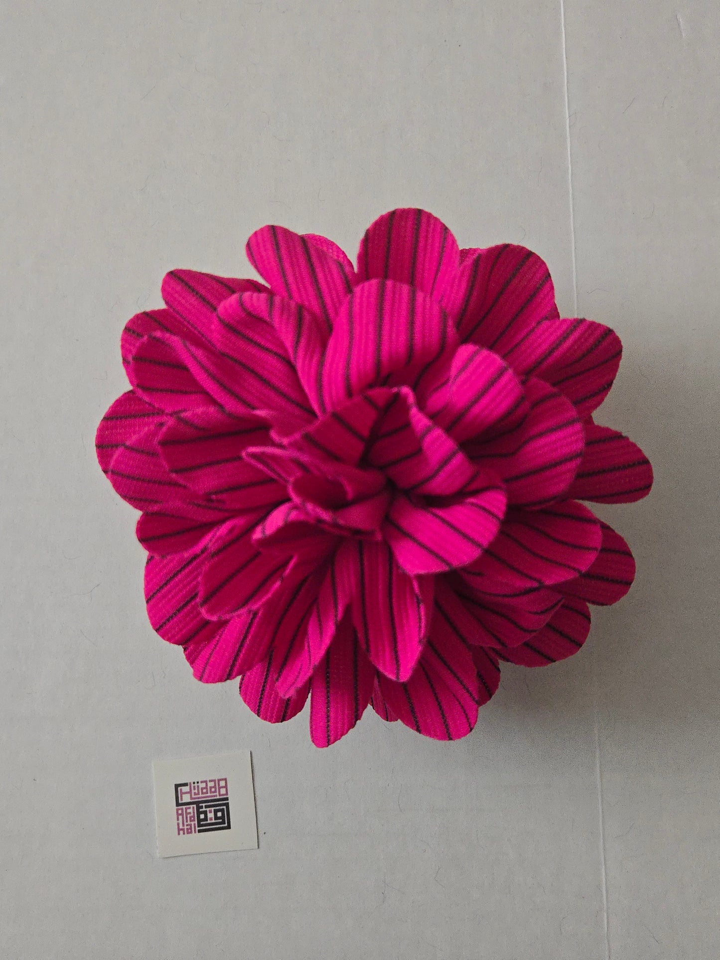 Ruffle Hair Claw Clip