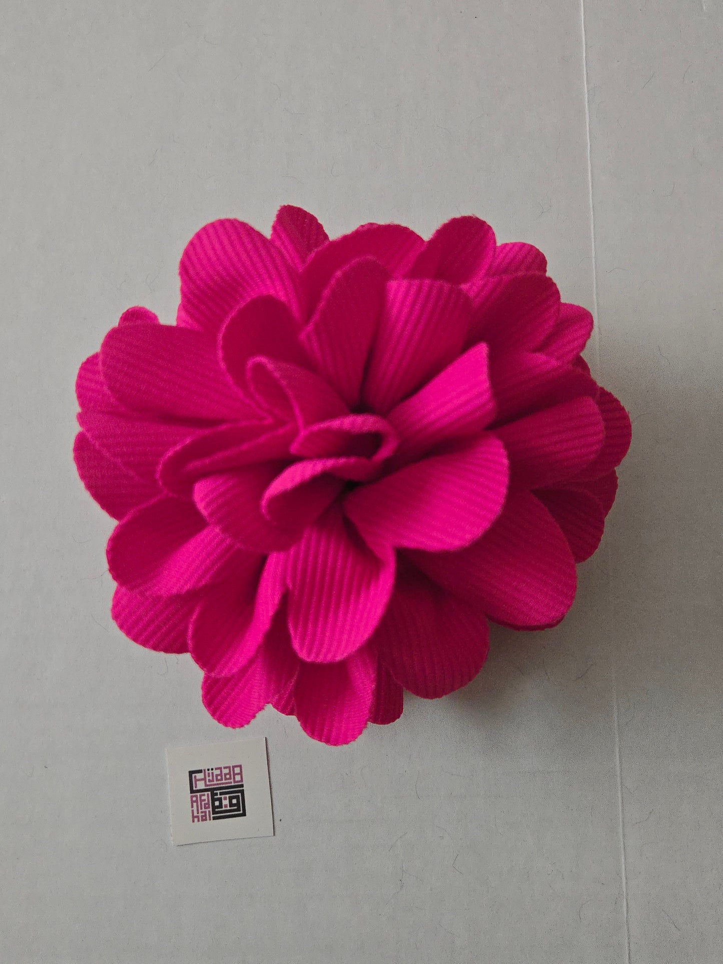 Ruffle Hair Claw Clip