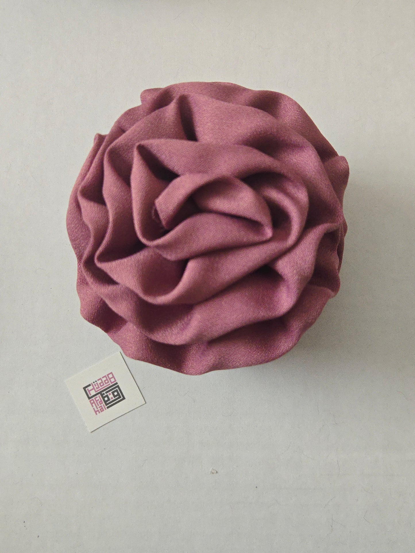 mauve hair clip
