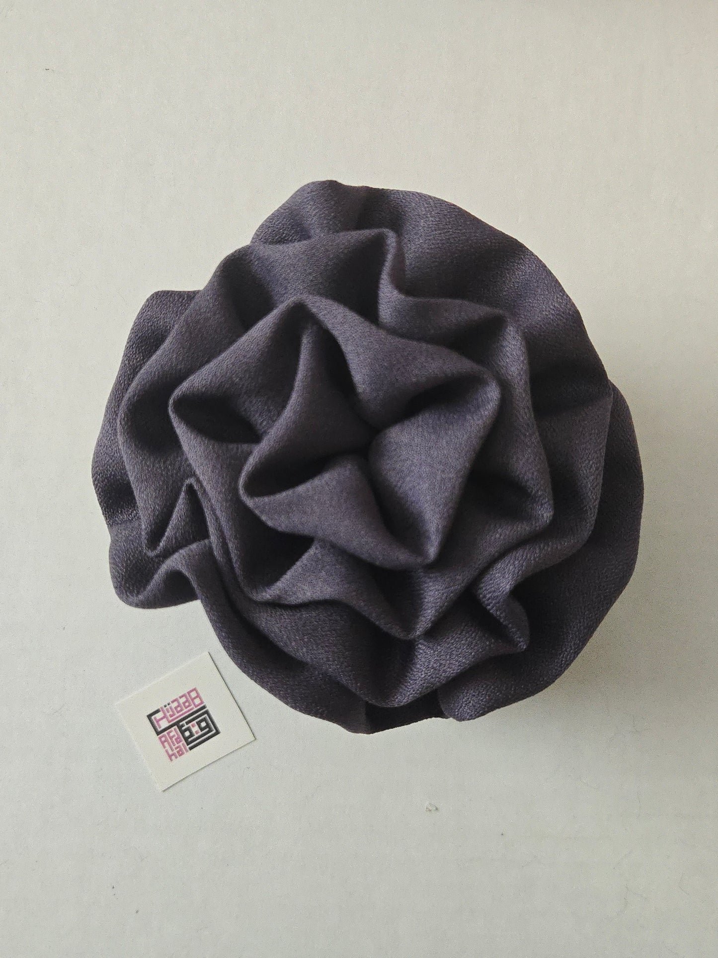 Ruffle Hair Claw Clip - Chiffon