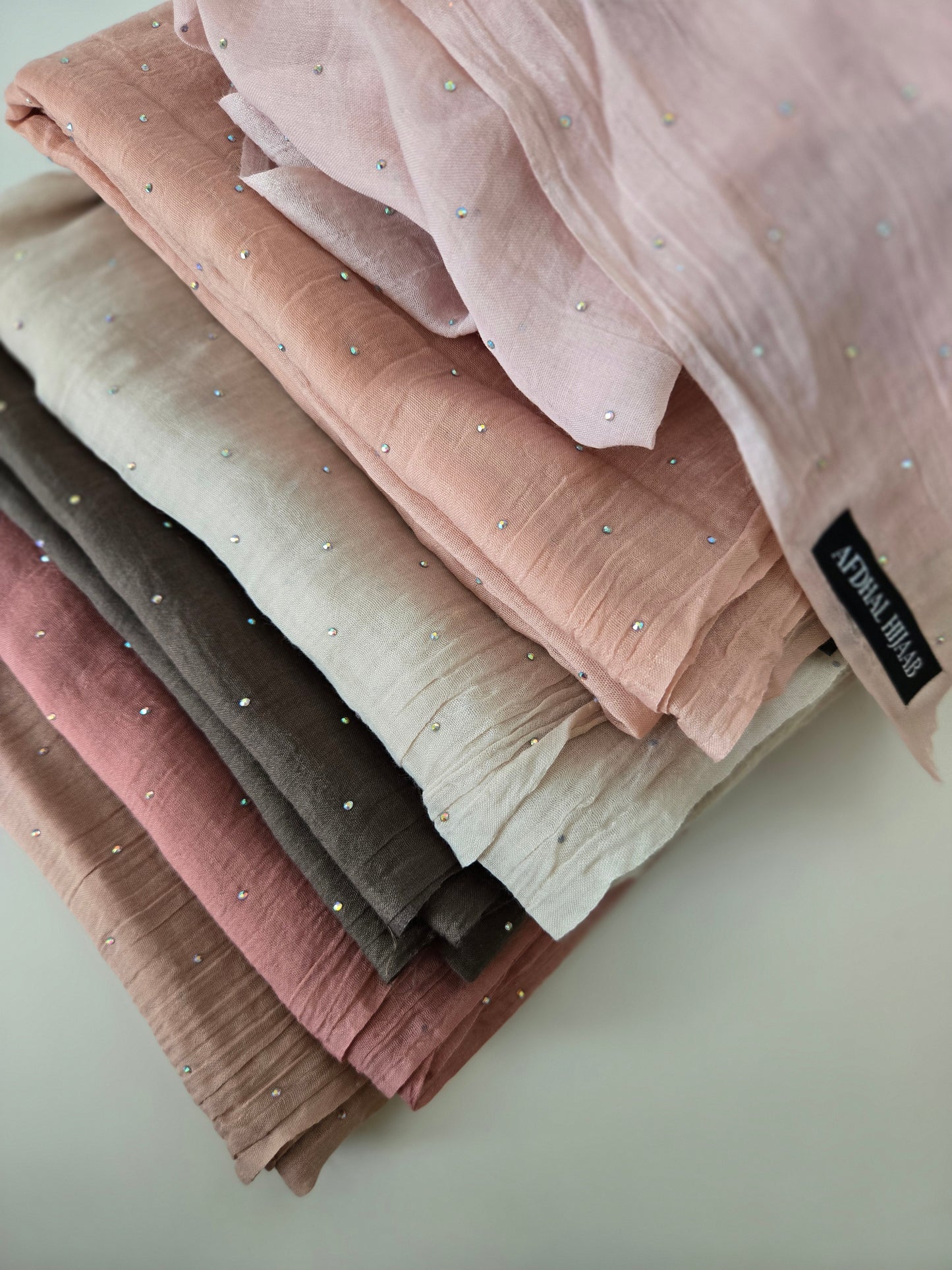 Viscose Hijabs - Rhinestones