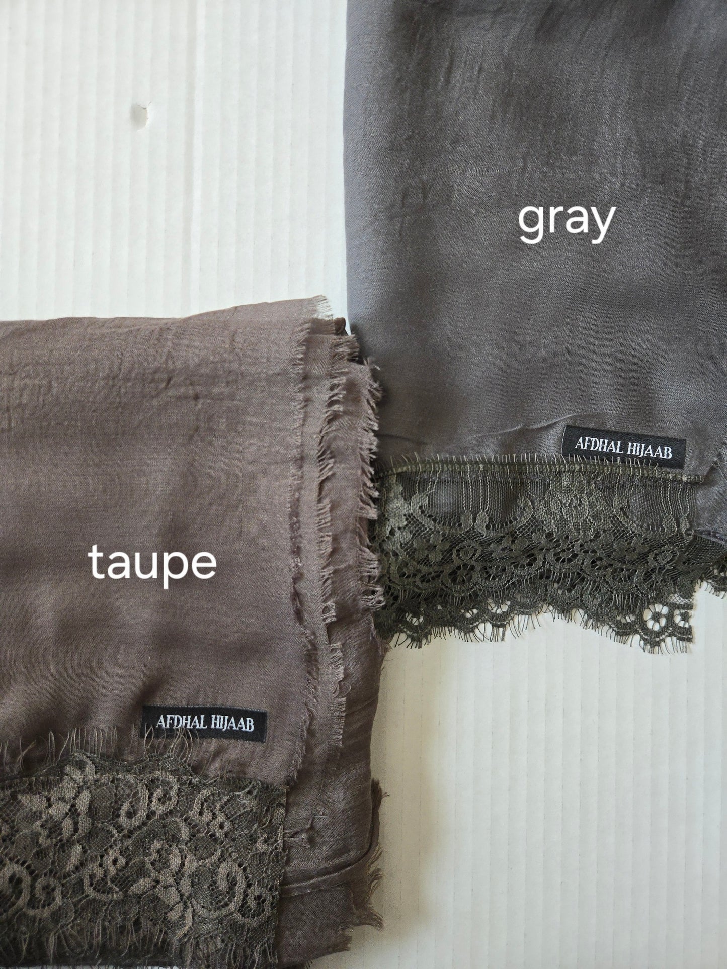 Viscose Hijabs- Lace