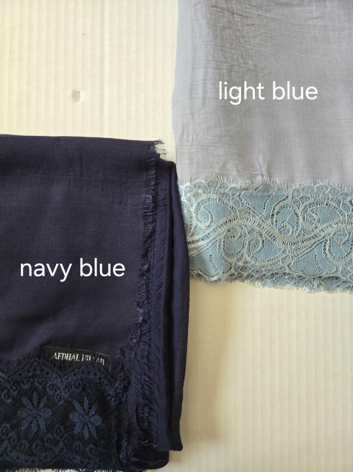 Viscose Hijabs- Lace