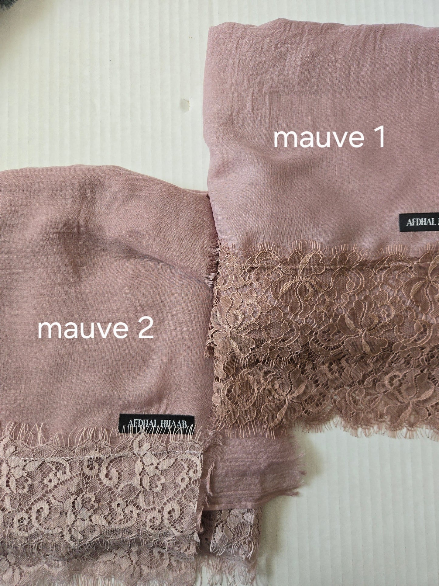 Viscose Hijabs- Lace
