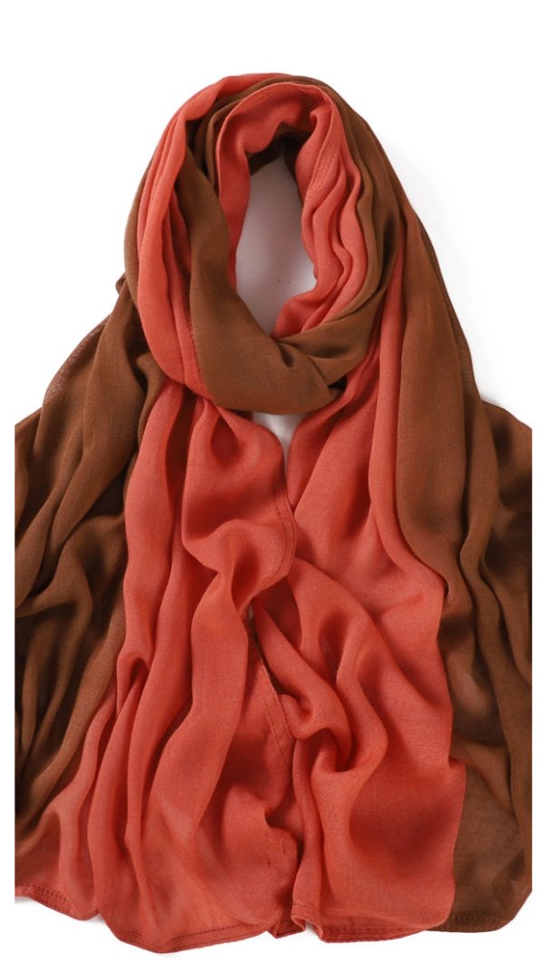 Ombre Modal Hijab - Maxi