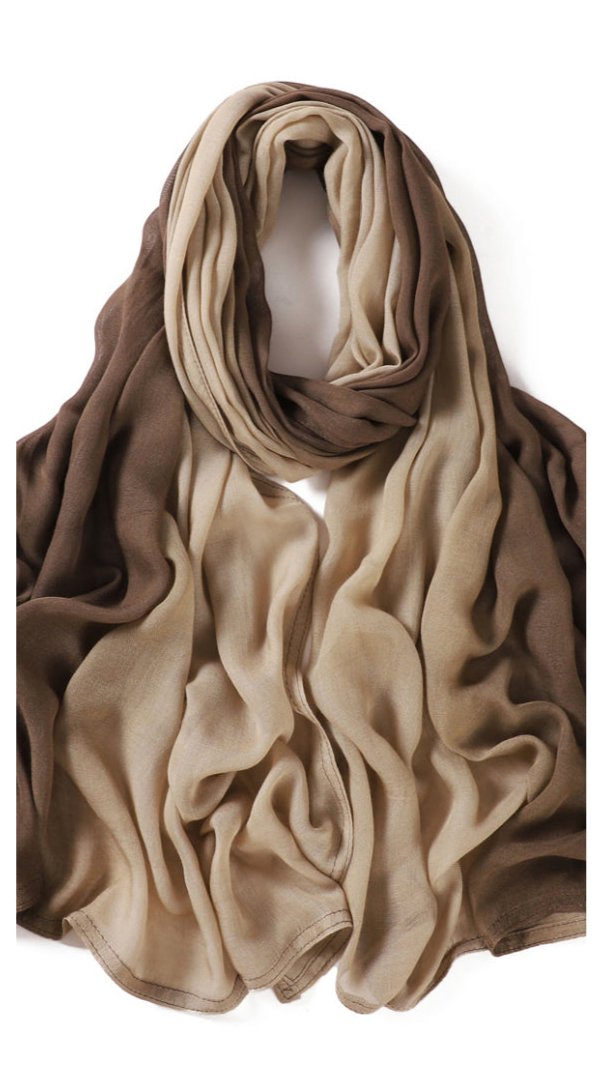 Ombre Modal Hijab - Maxi