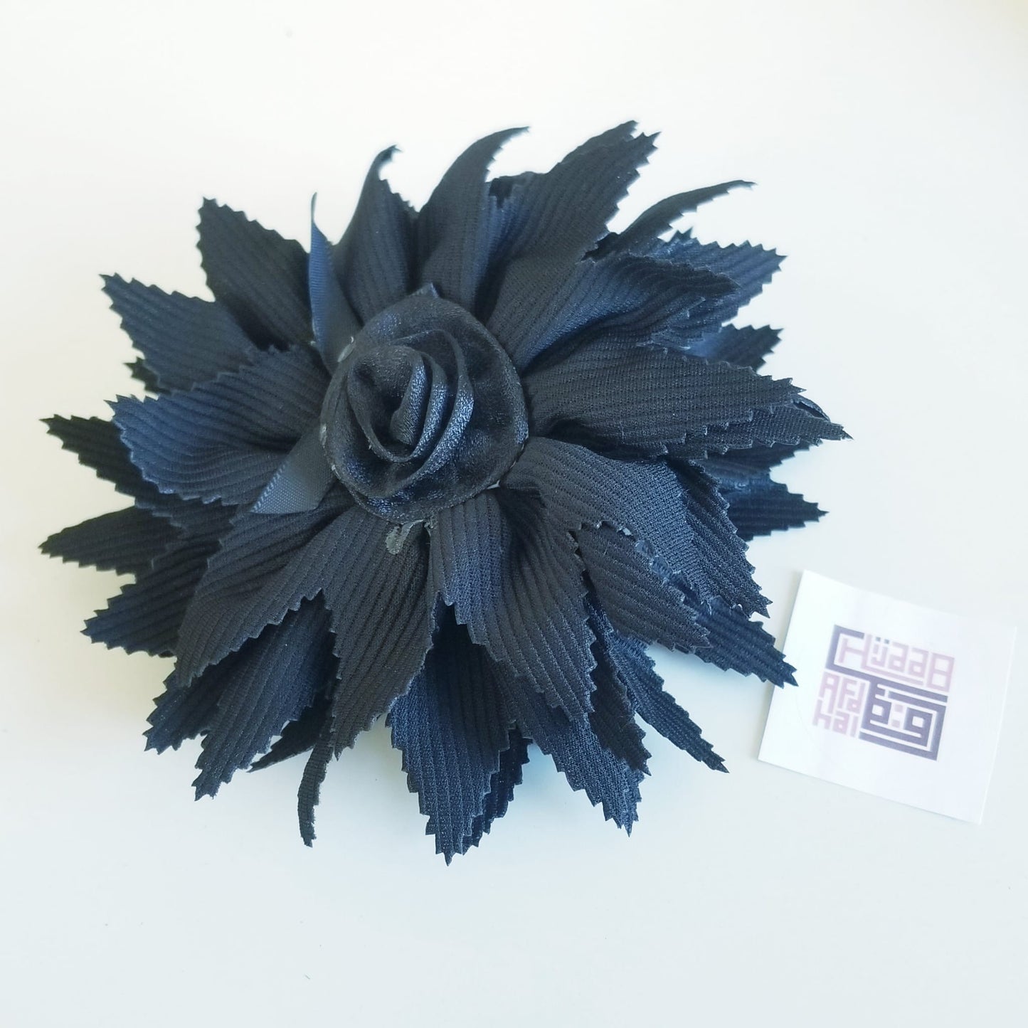 Ruffle Hair Claw Clip