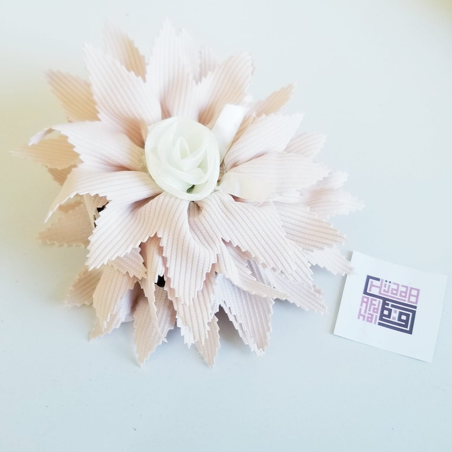 Ruffle Hair Claw Clip