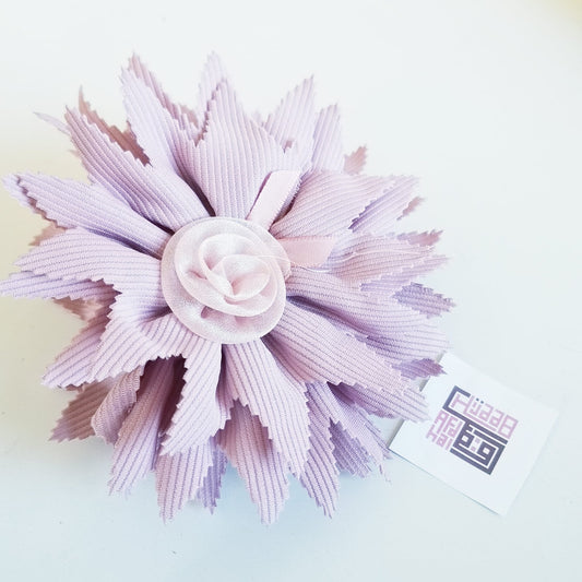 Ruffle Hair Claw Clip