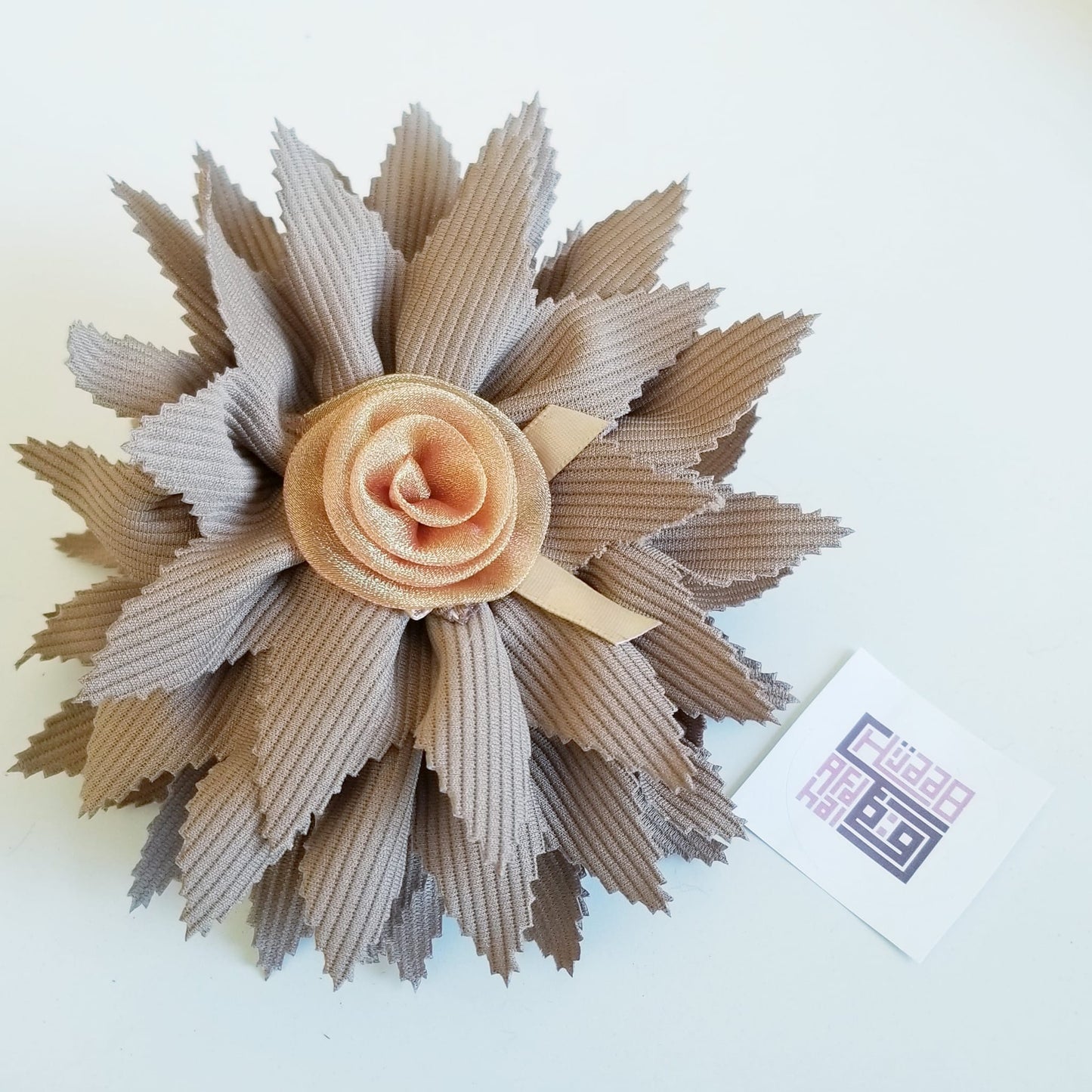 Ruffle Hair Claw Clip