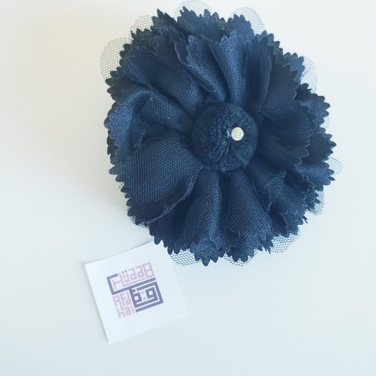 Ruffle Hair Claw Clip
