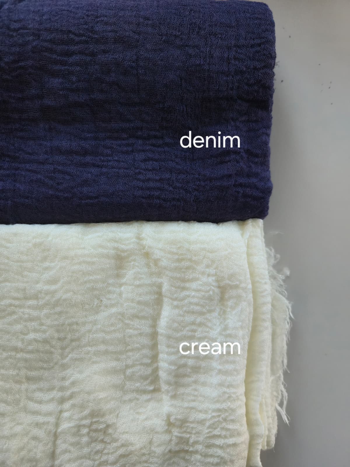 Premium Cotton Crinkle Hijab