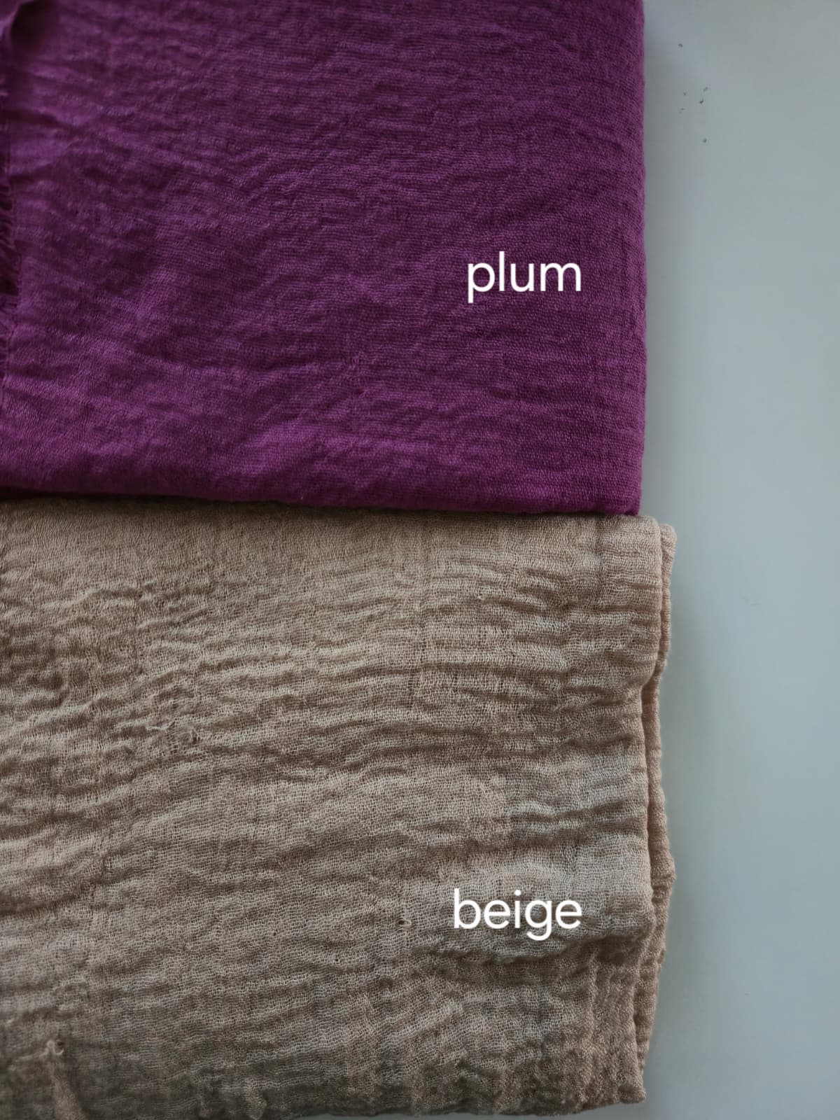 Premium Cotton Crinkle Hijab