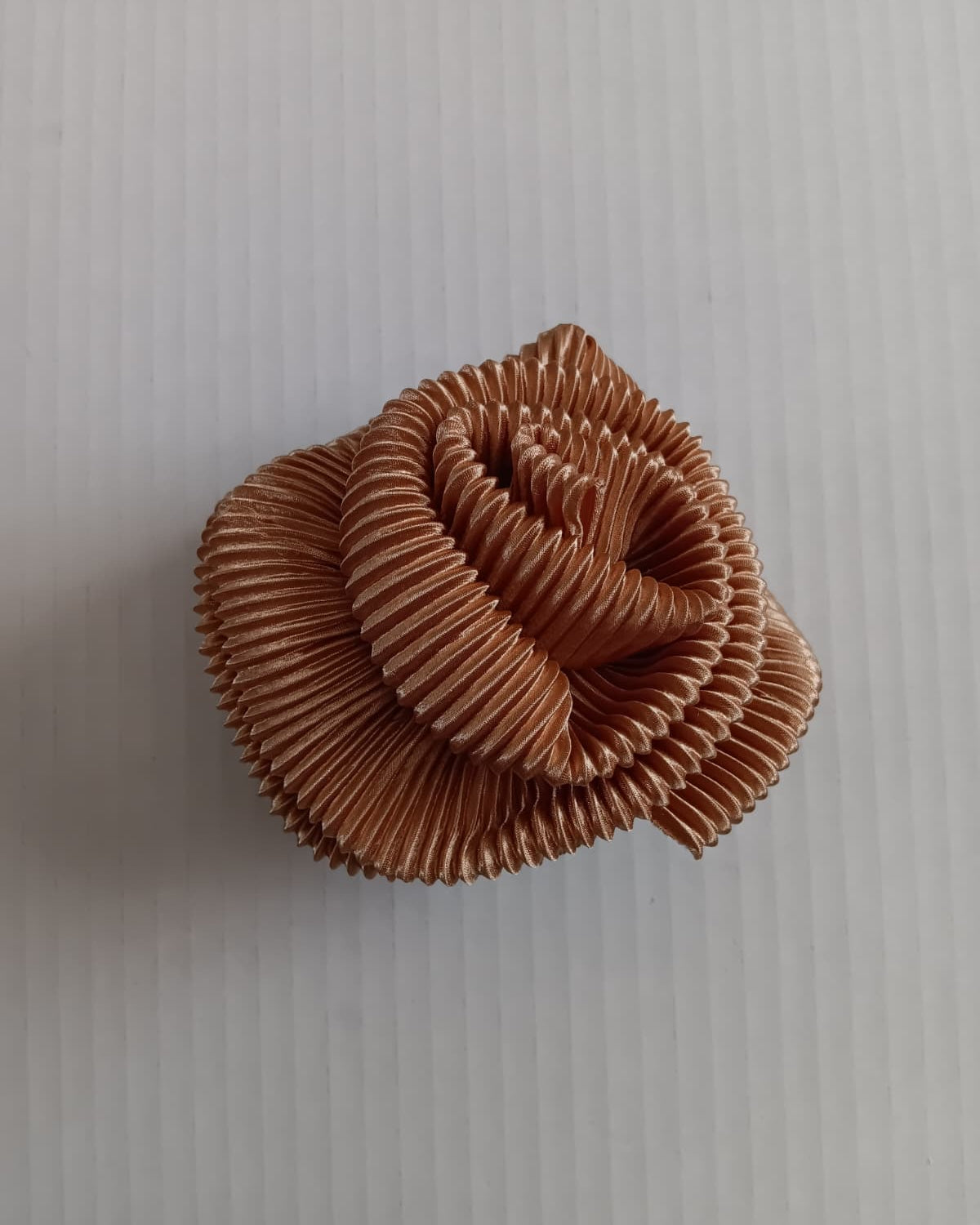 Ruffle Hair Claw Clip - Satin