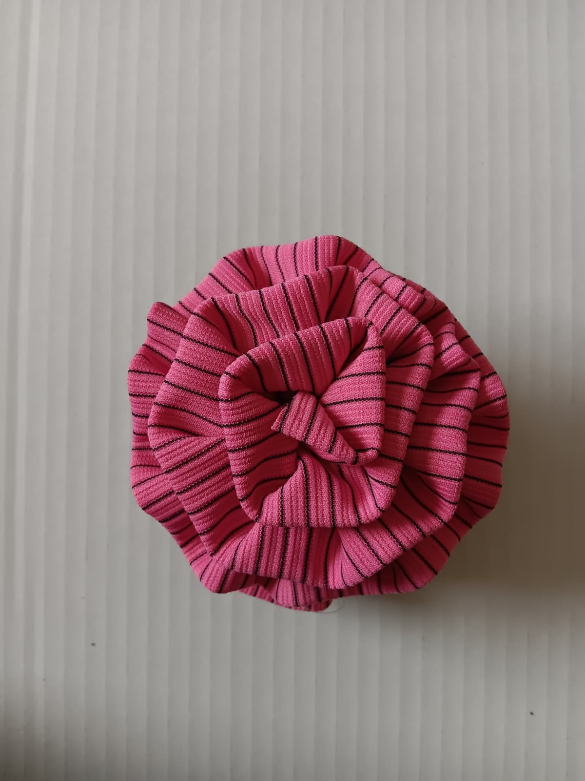 Ruffle Hair Claw Clip