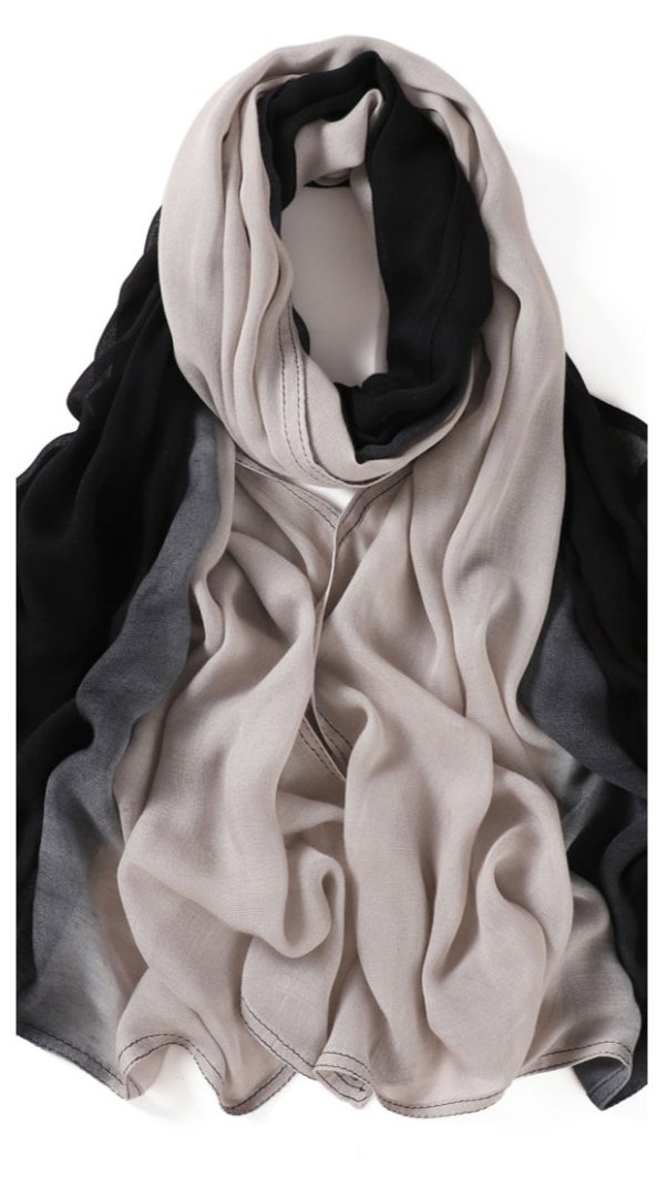 Ombre Modal Hijab - Maxi