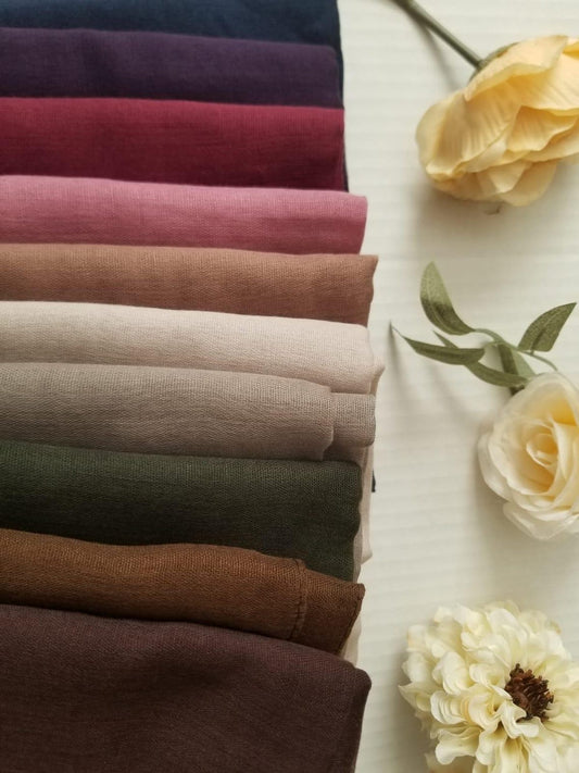 Plain Viscose Hijabs