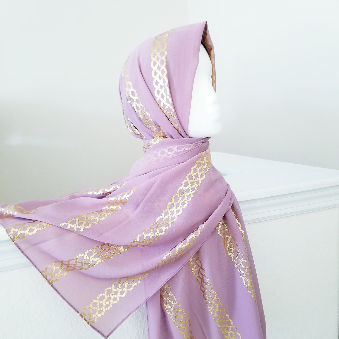 Foil Printed Hijab