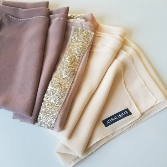 Ombre Chiffon with Sequins