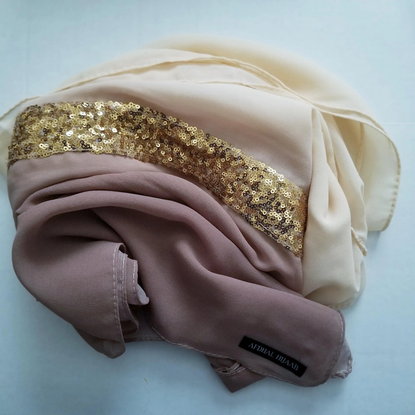 Ombre Chiffon with Sequins