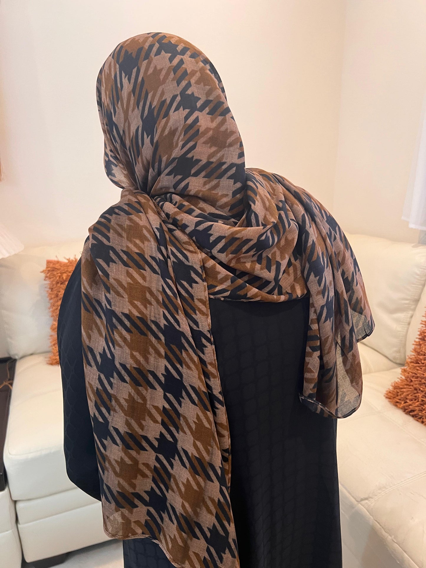 Modal Print - Chestnut Chevron