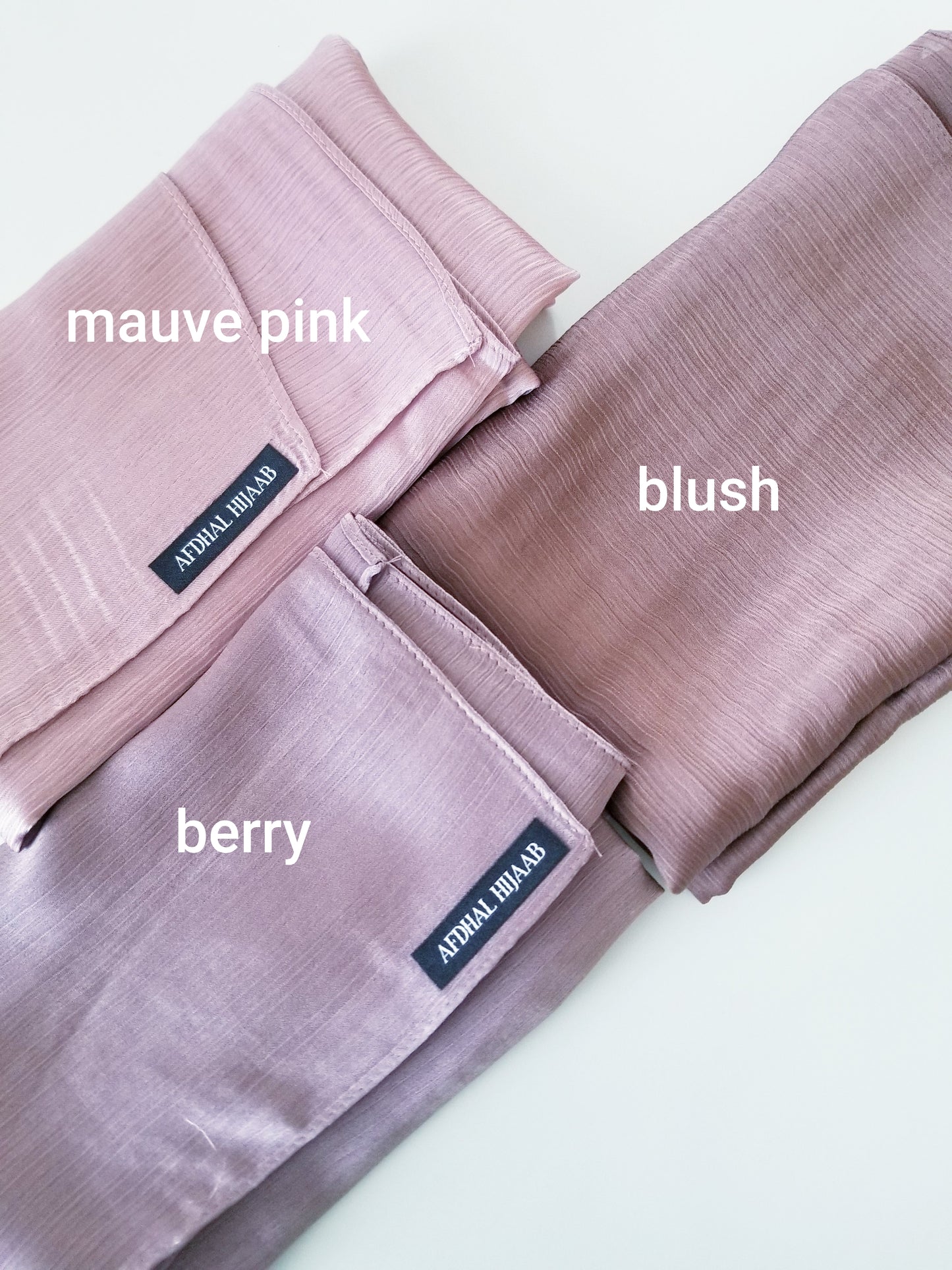 Crinkle Satin Hijab