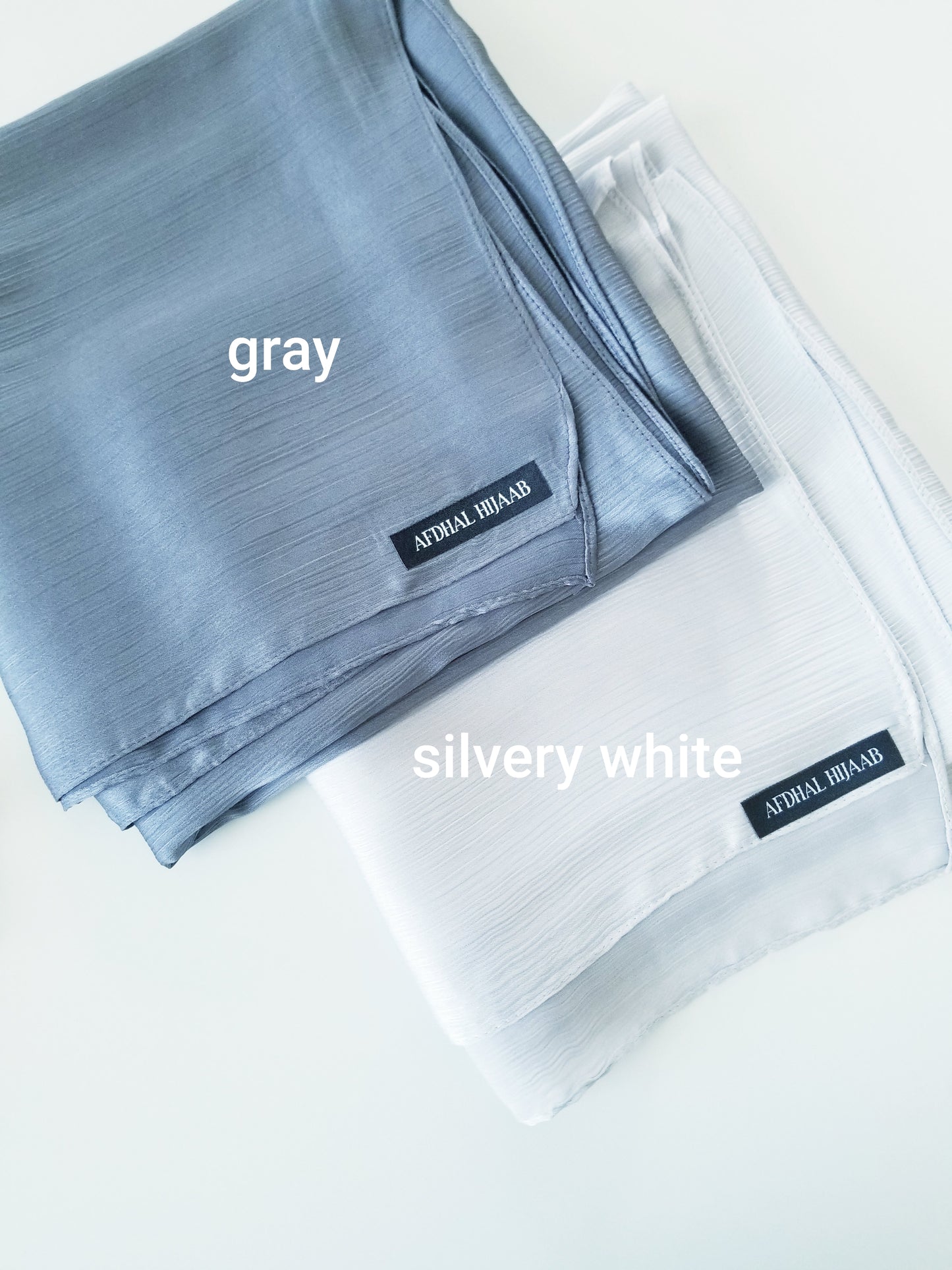 Crinkle Satin Hijab