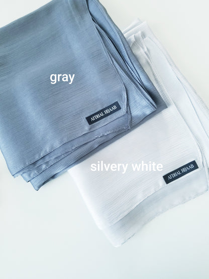 Crinkle Satin Hijab