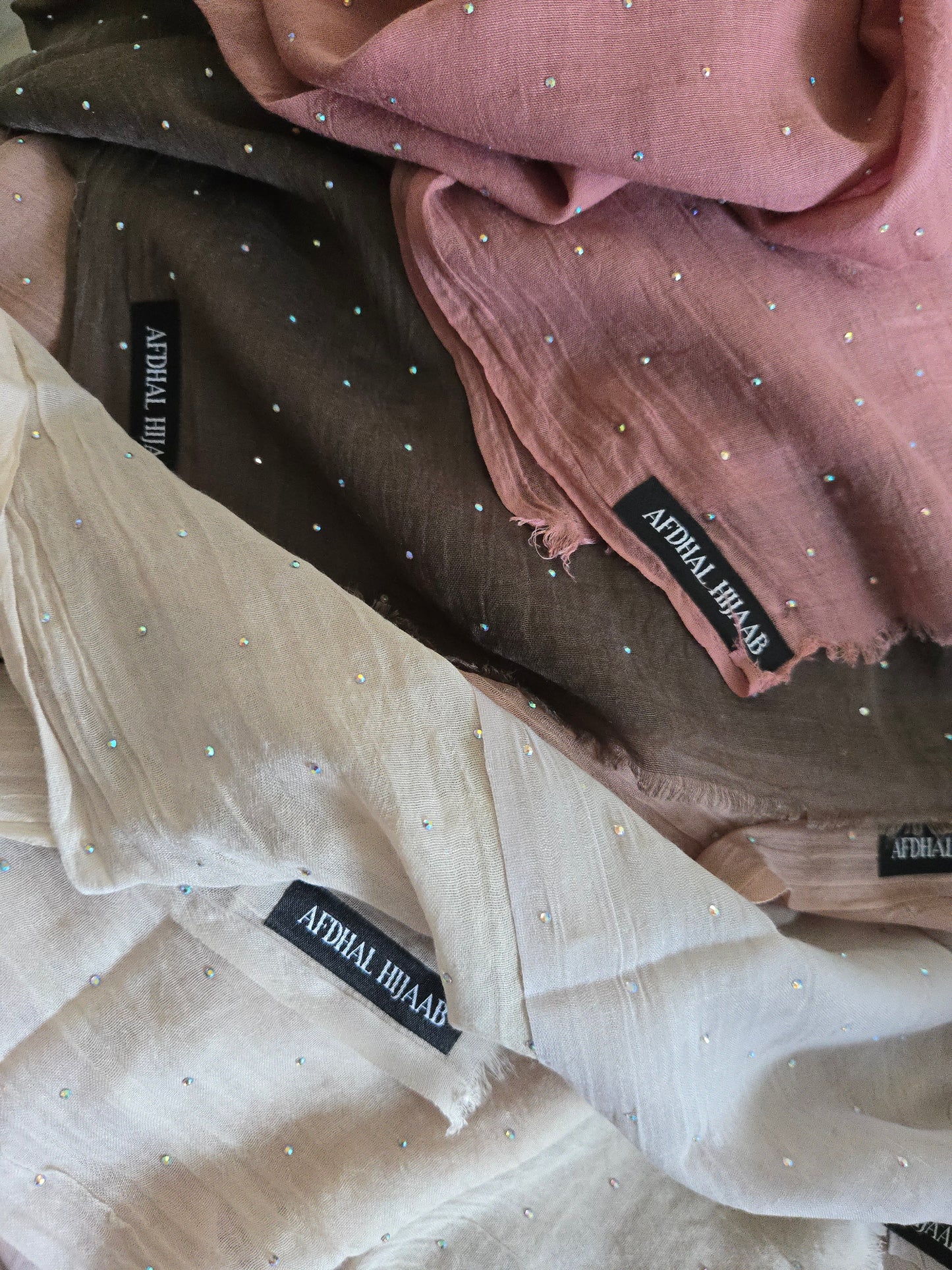 Viscose Hijabs - Rhinestones