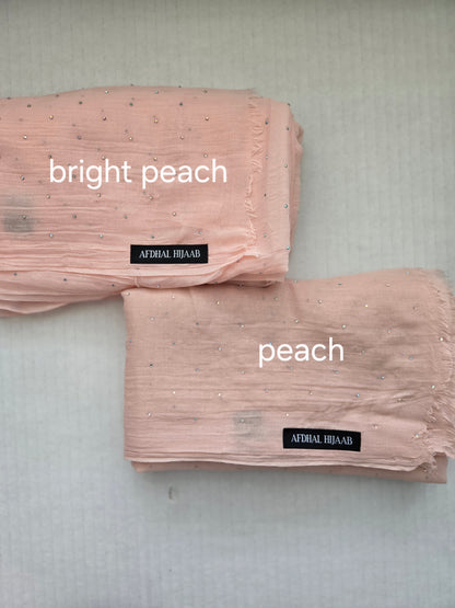Viscose Hijabs - Rhinestones