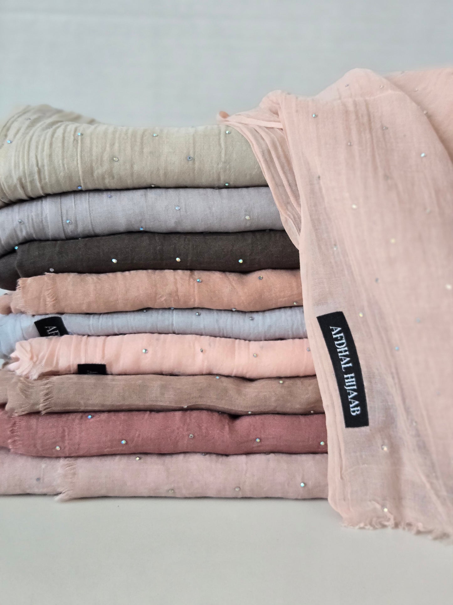 Viscose Hijabs - Rhinestones