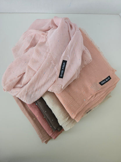 Viscose Hijabs - Rhinestones