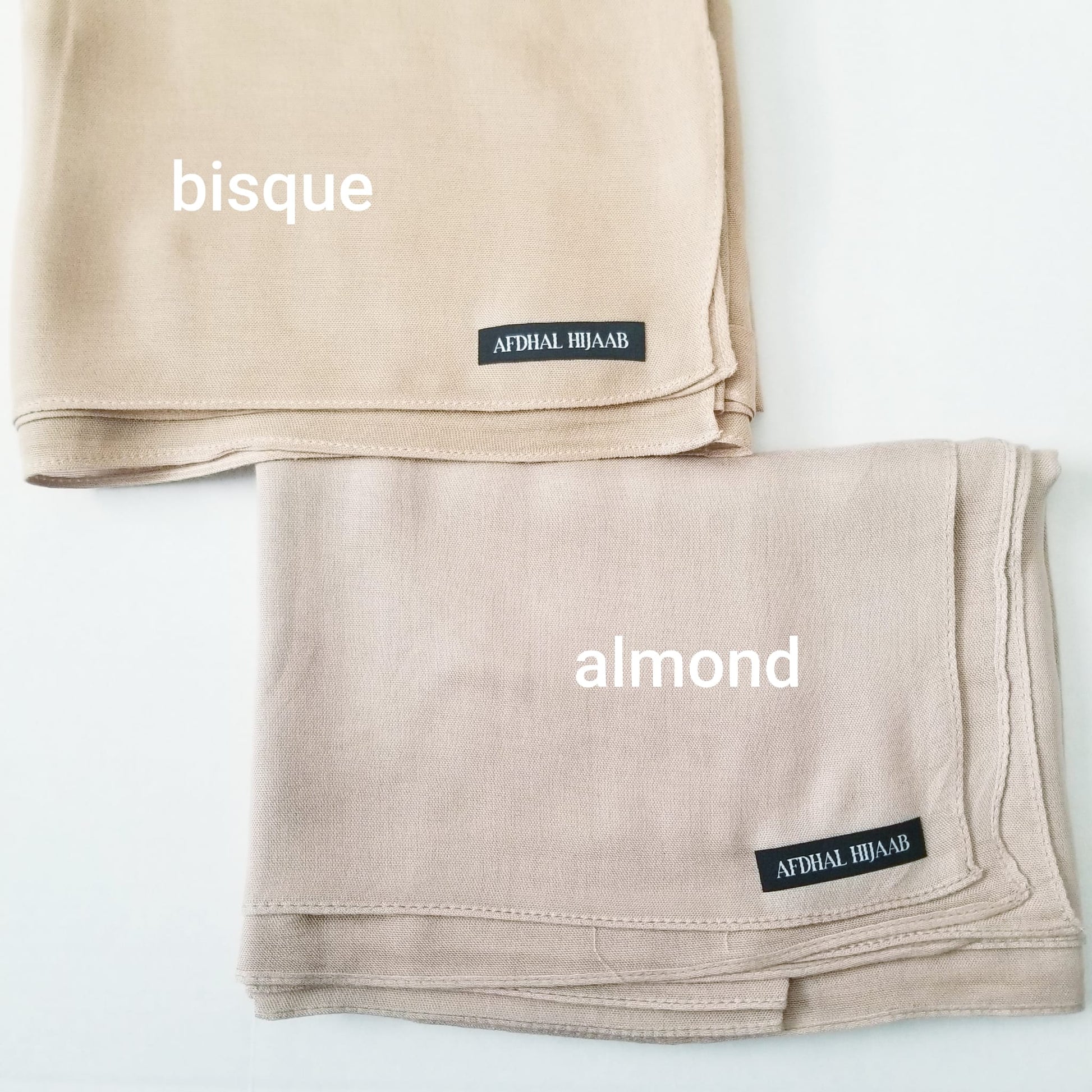 Bisque Modal Hijab Almond Modal Hijab