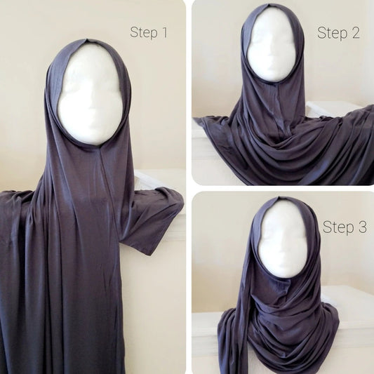 Instant Jersey Hijabs - Plain