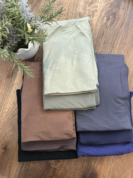 Bamboo Jersey Hijab