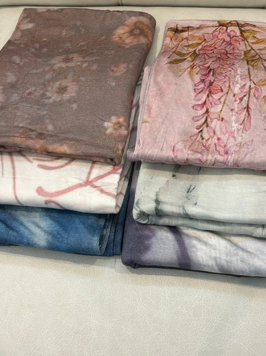Printed Cotton Jersey Hijabs