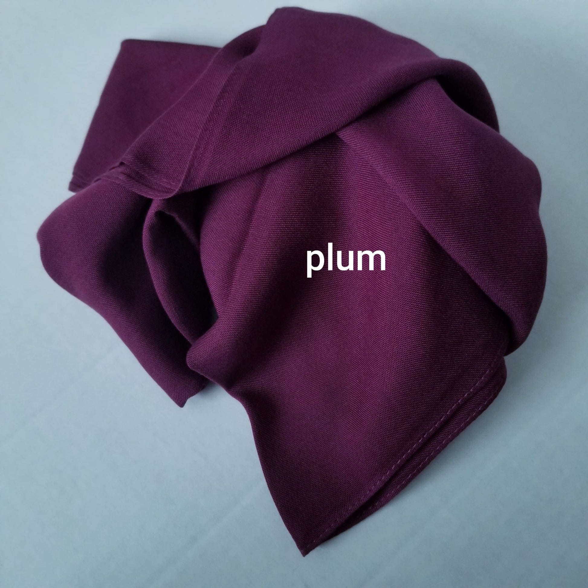 Plum Modal Hijab