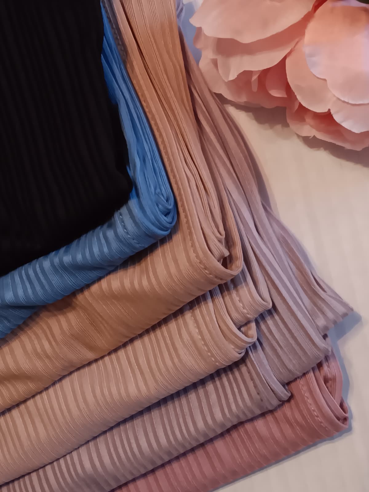 Ribbed Jersey Hijabs