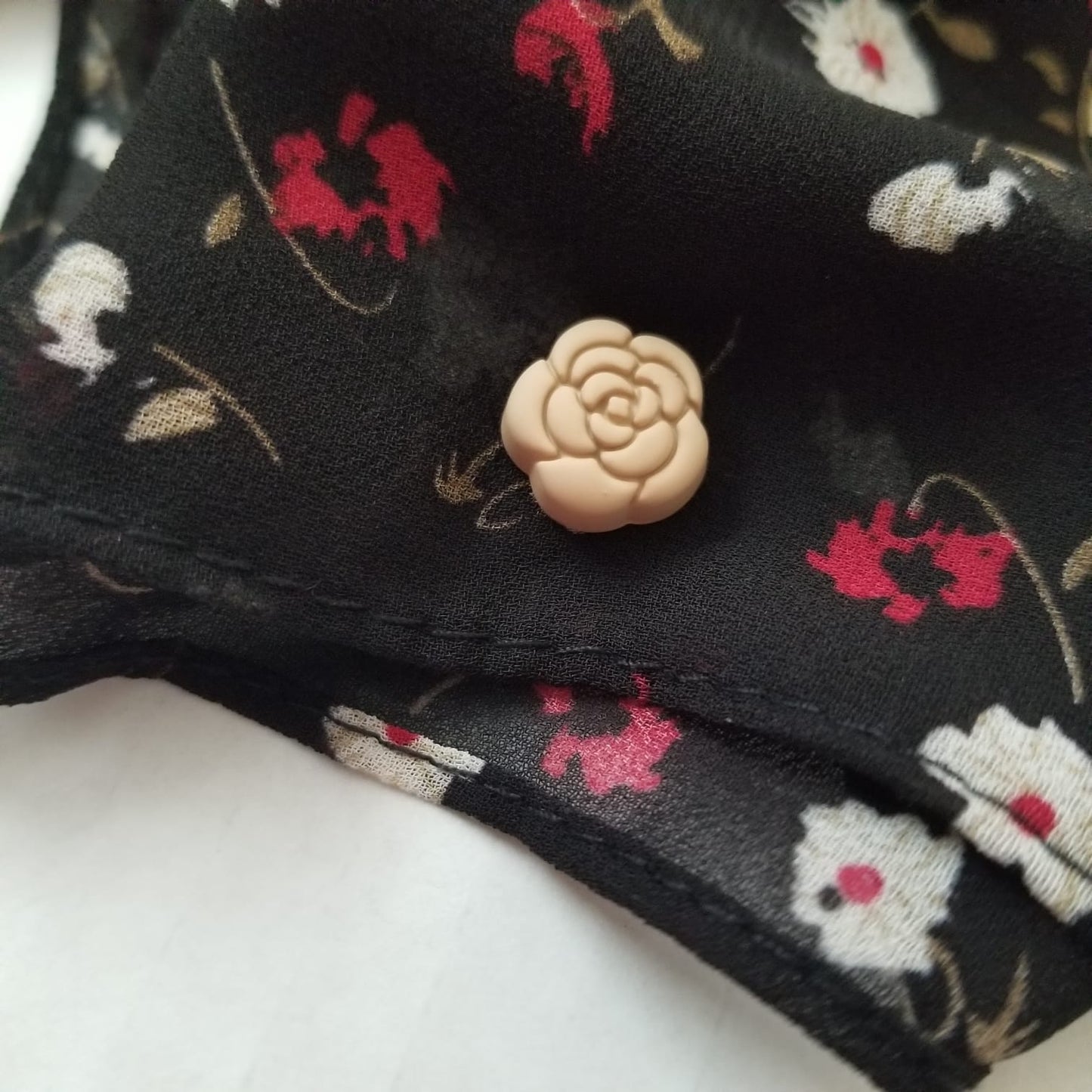 Matte Flower Hijab Magnets