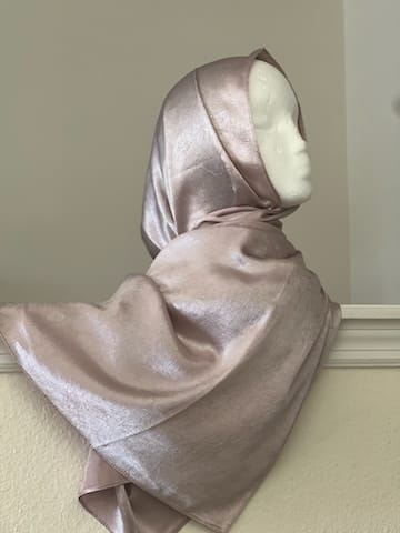 Textured Satin Hijab