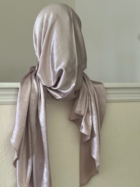 Textured Satin Hijab