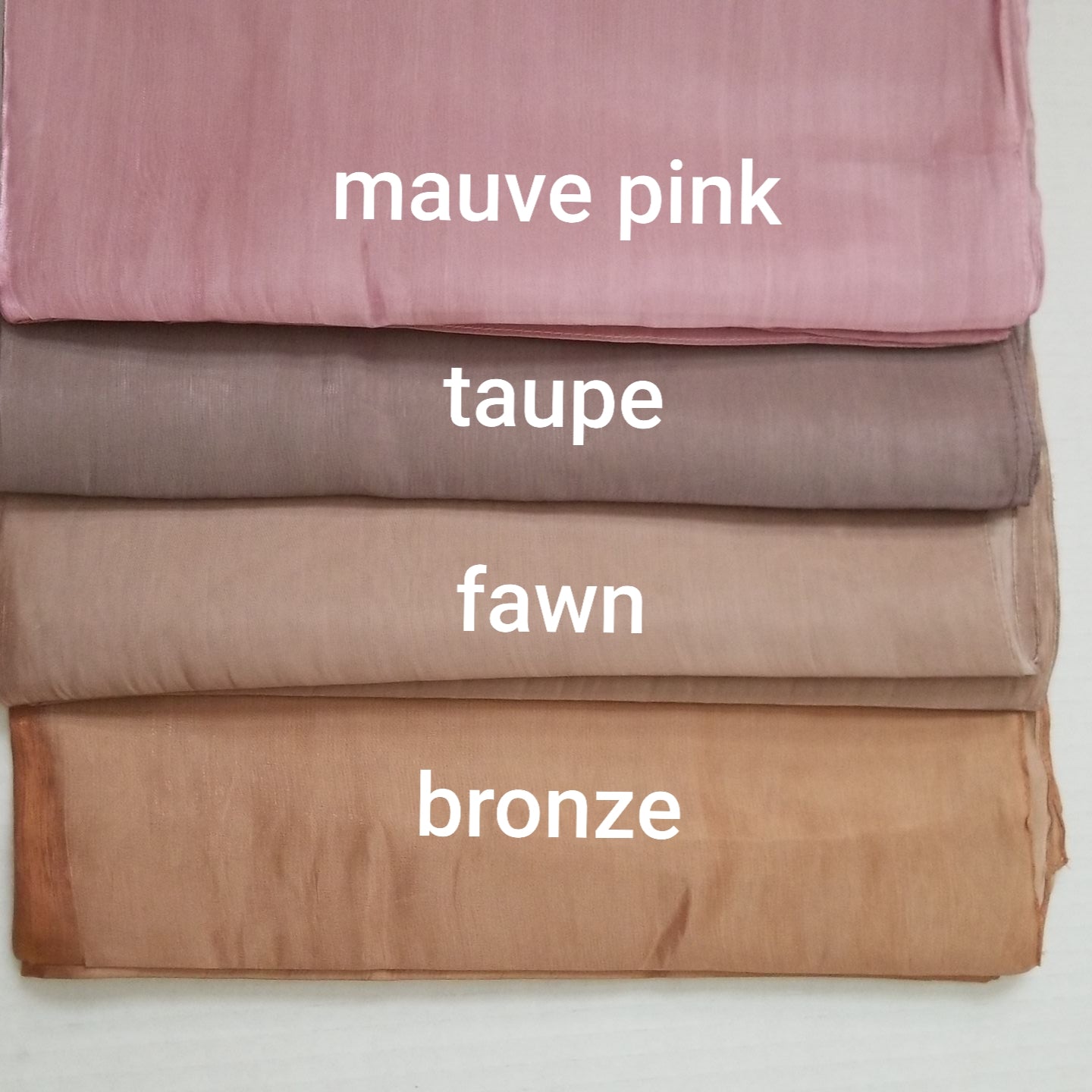 Plain Satin Hijabs