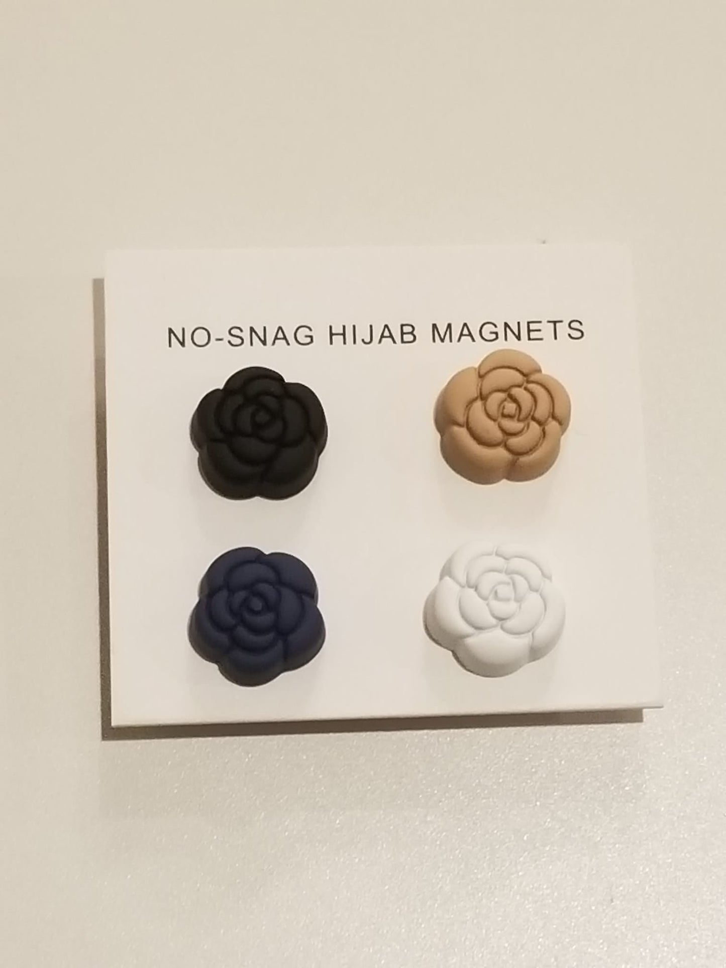 Matte Flower Hijab Magnets