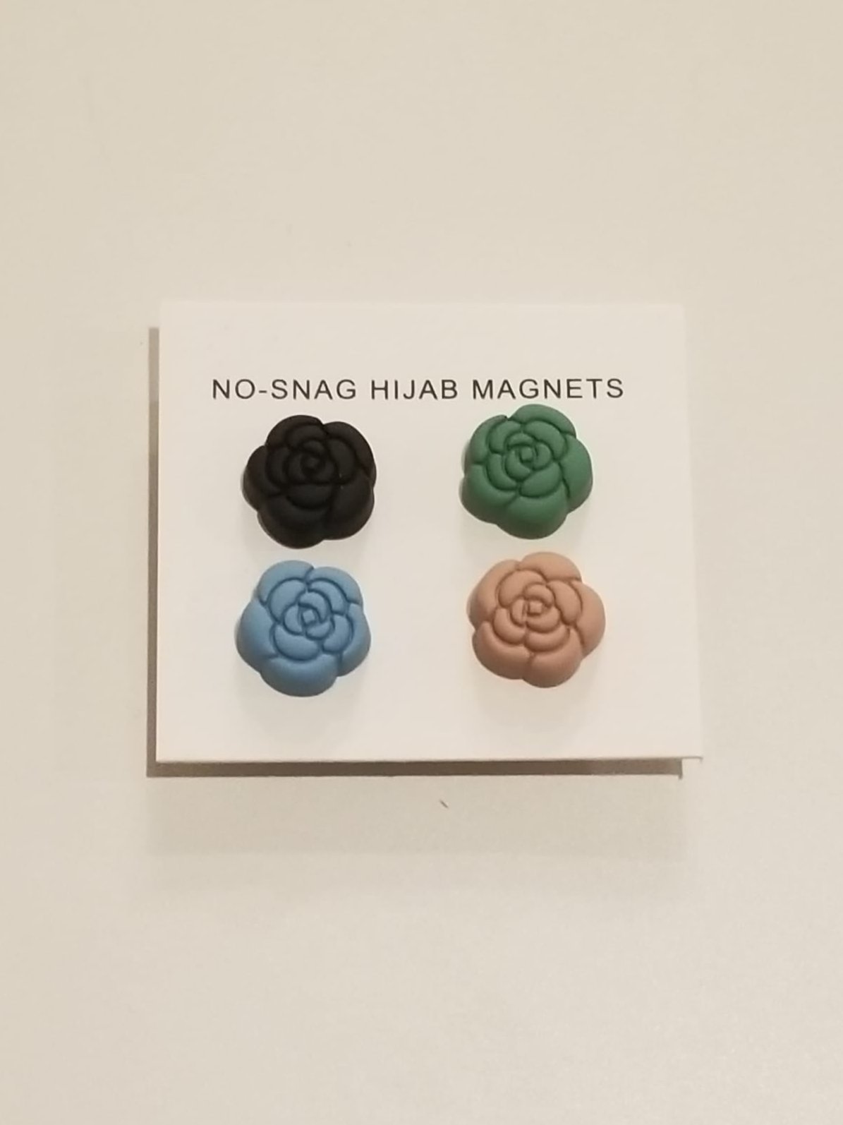 Matte Flower Hijab Magnets