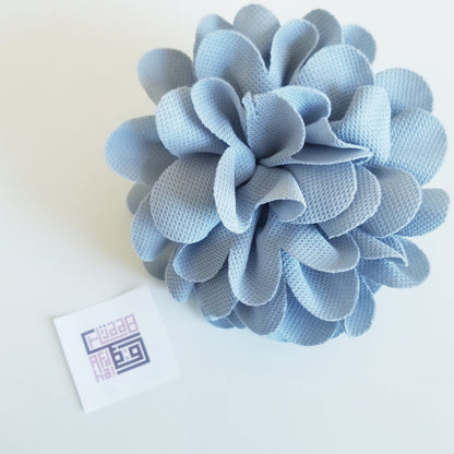 Ruffle Hair Claw Clip