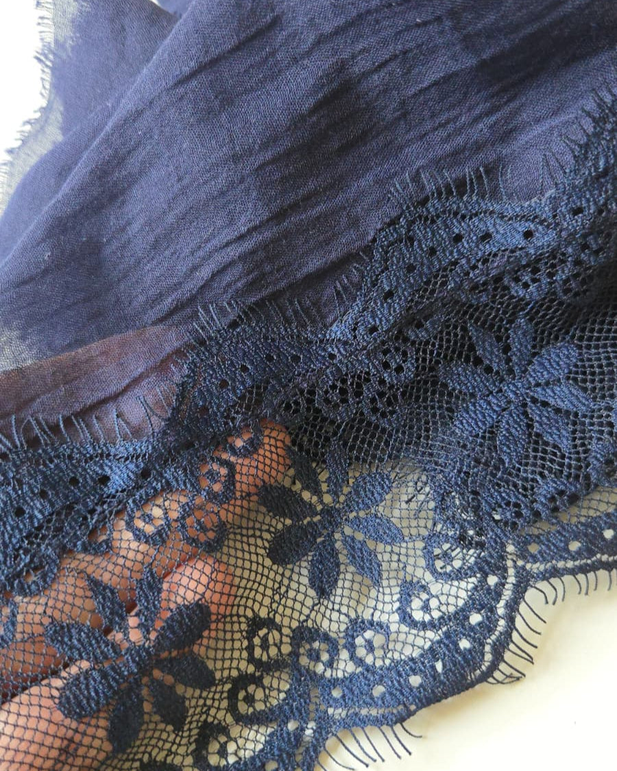 Viscose Hijabs- Lace