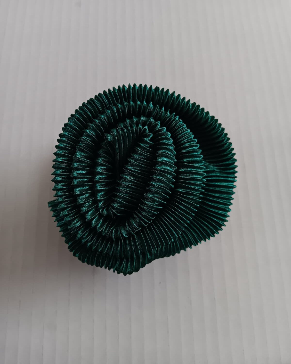 Ruffle Hair Claw Clip - Satin