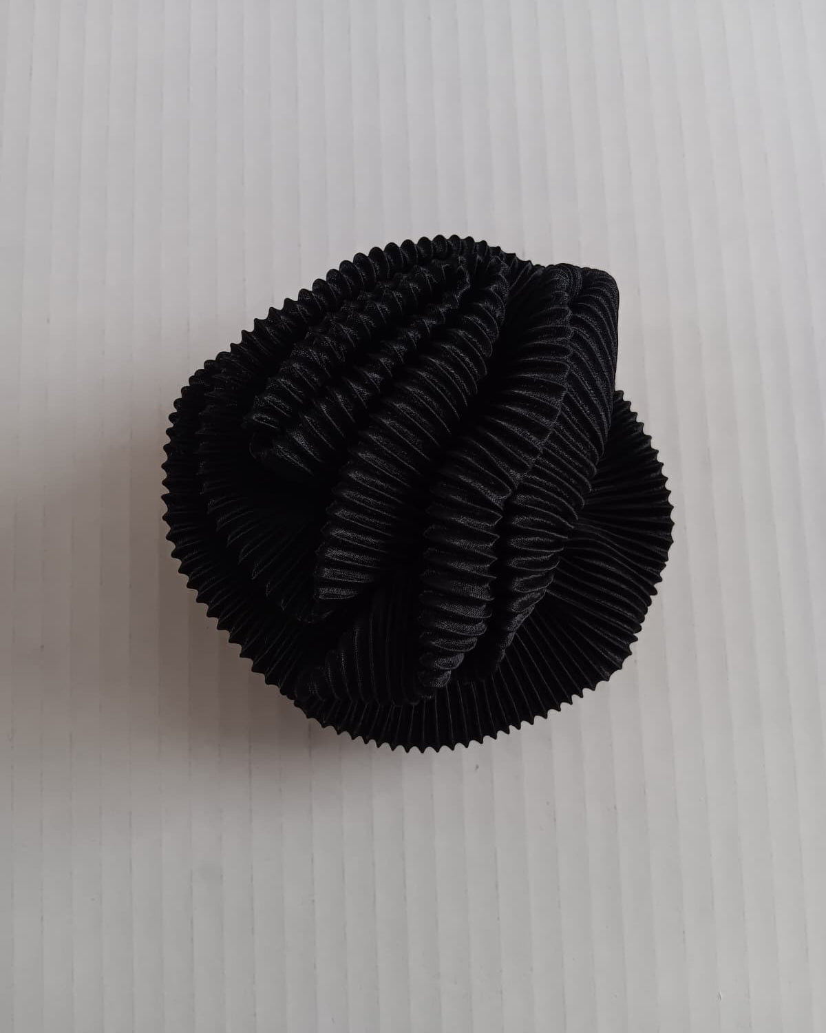 Ruffle Hair Claw Clip - Satin