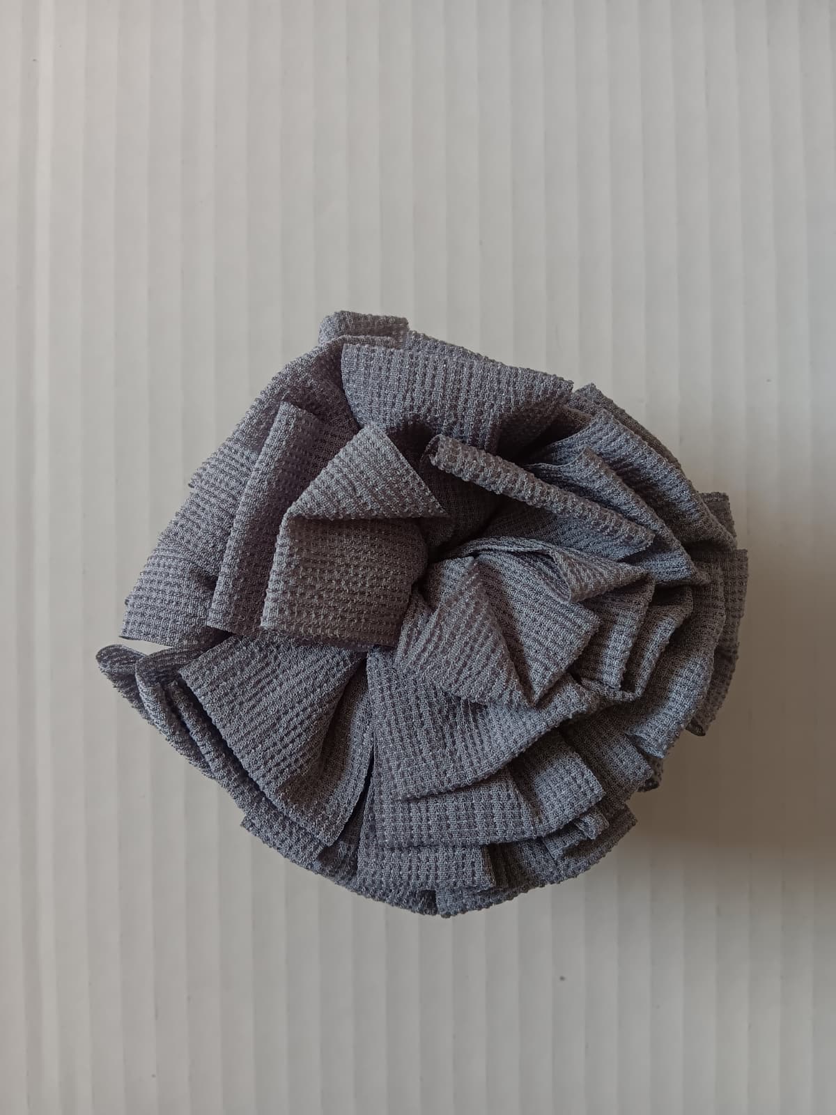 Ruffle Hair Claw Clip